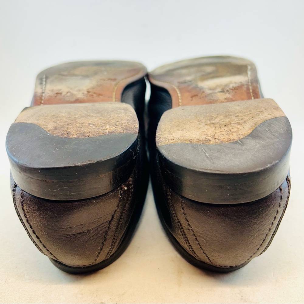 Bally Switzerland Men's Brown Leather Beef Roll Didi Loafers, size 10 D - Picture 13 of 13